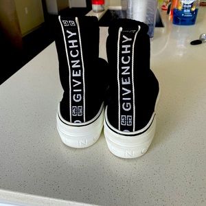 Givenchy George V’s Black Hightop Sneakers